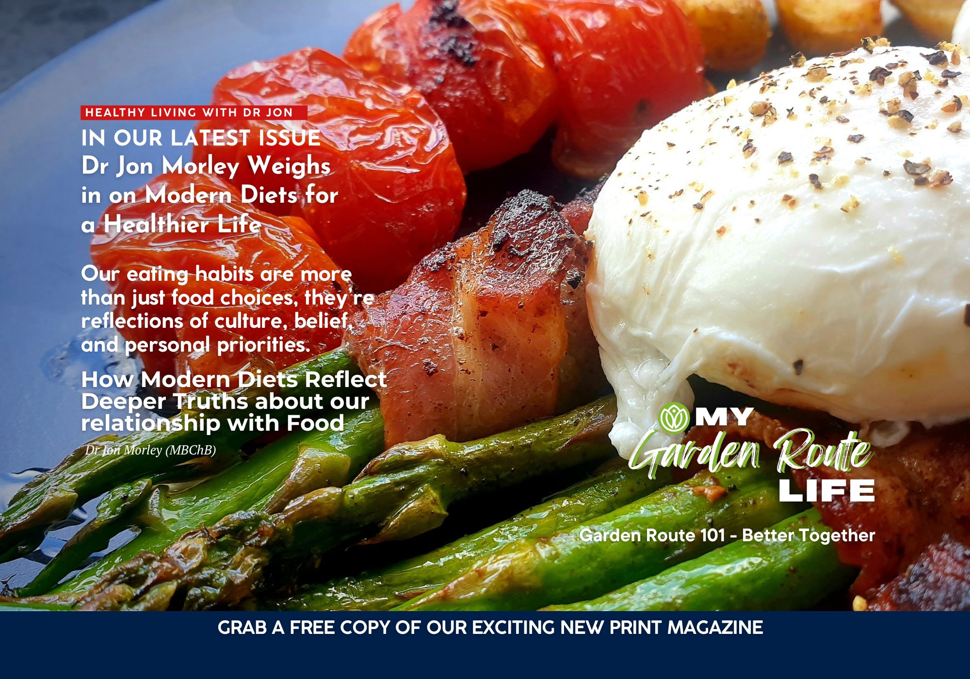 Healthy Living and modern diets with Dr Jon Morley