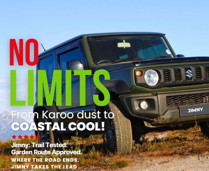 No Limits - Book a Suzuki Jimny Test Drive Today