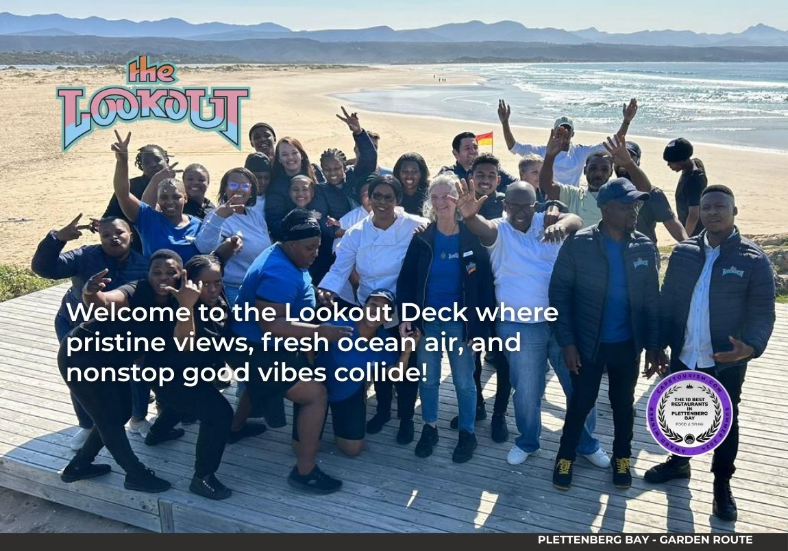 The Lookout Deck - Plett's number one Bucket List Good Vibes destination