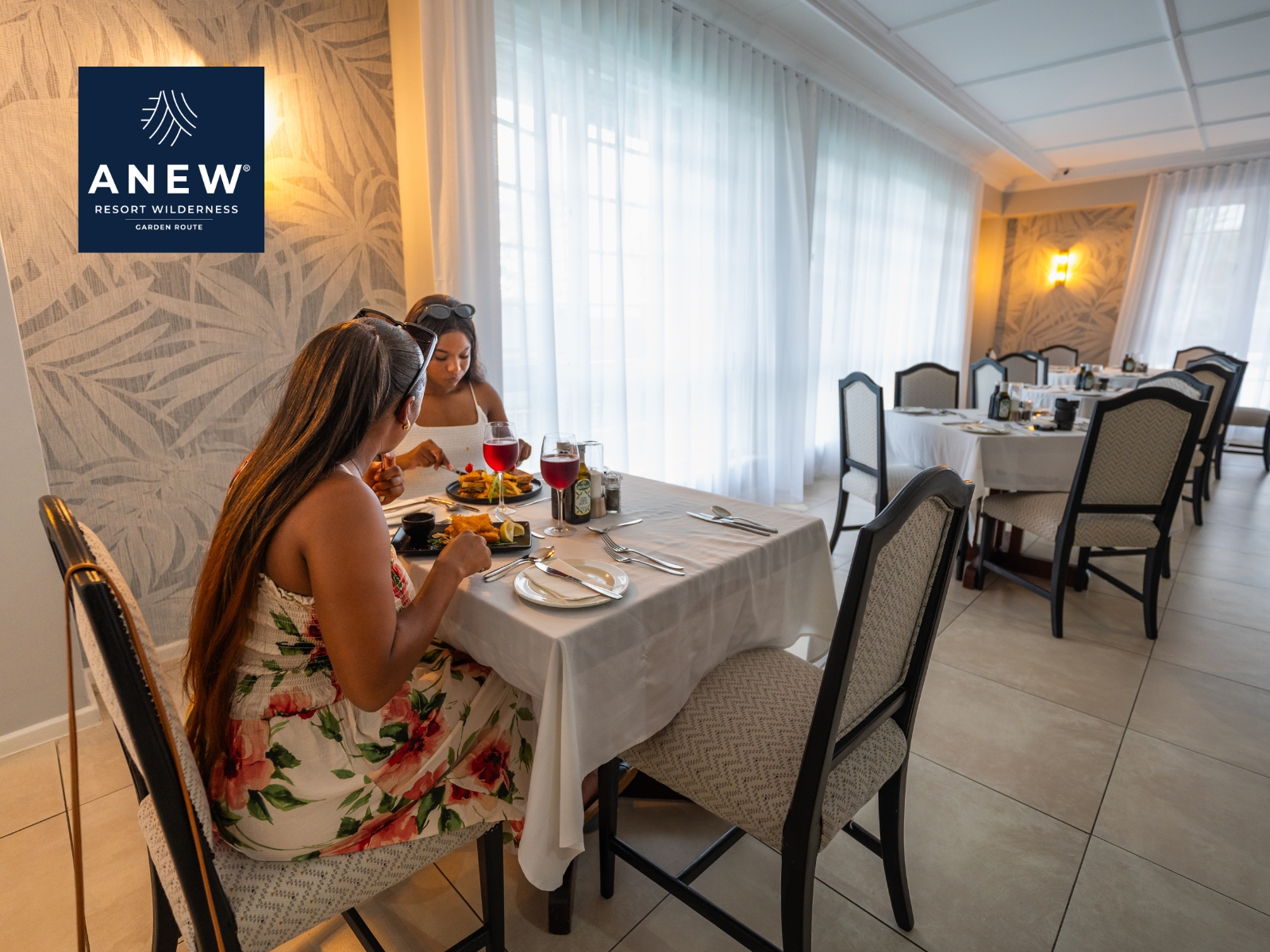 Tasty meals served daily at ANEW Resort Wilderness - 4-Star Hotel