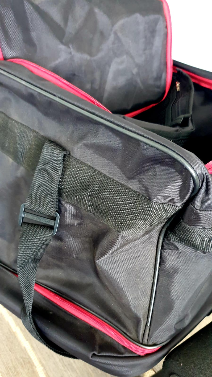 Our durable locally made Portable Zippered Sports bags are GREAT for the gym