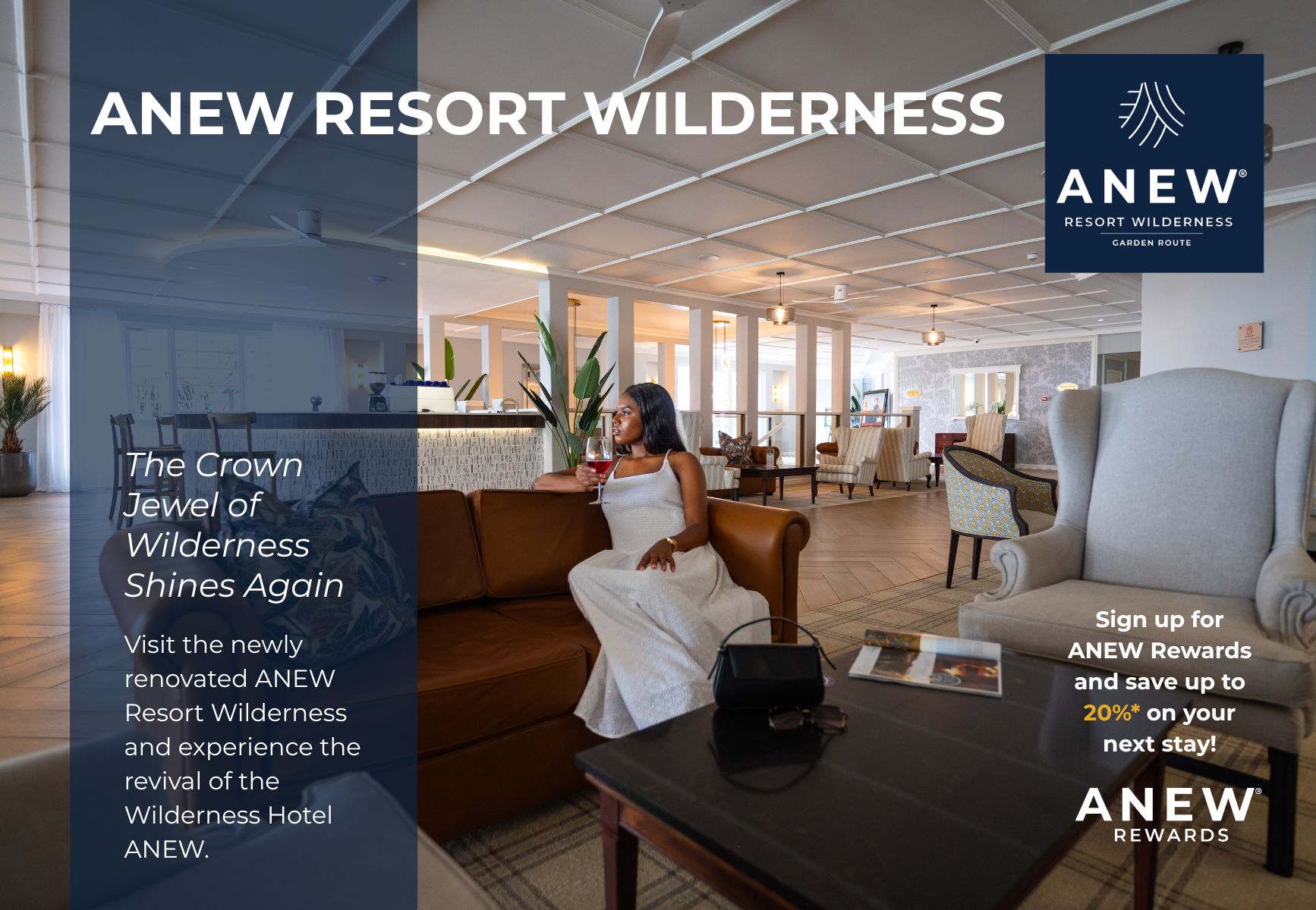 ANEW Resort Wilderness Hotel in the Garden Route, South Africa