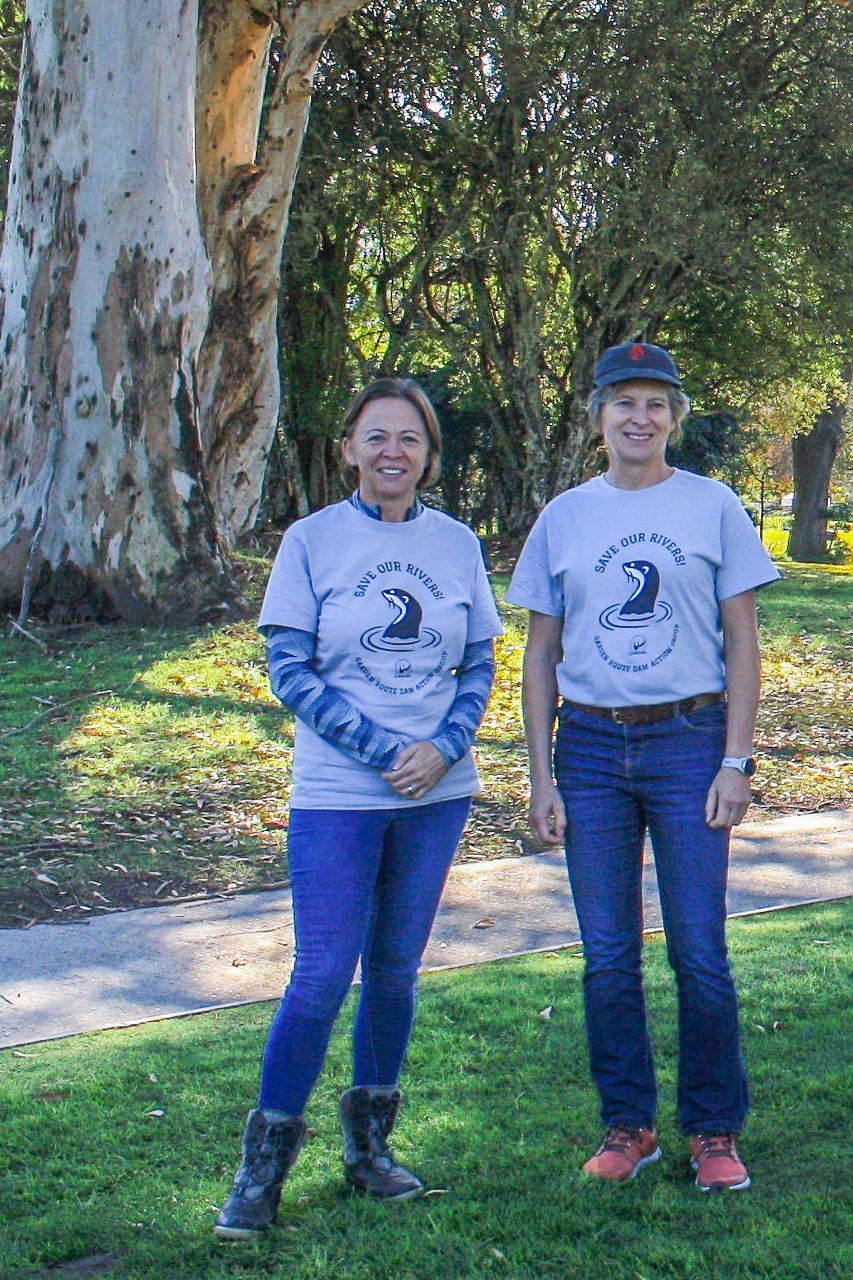 GARDAG Chairperson Desire du Preez & Sonia Veltman at the GARDAG World Environment day held at the George Golf Club