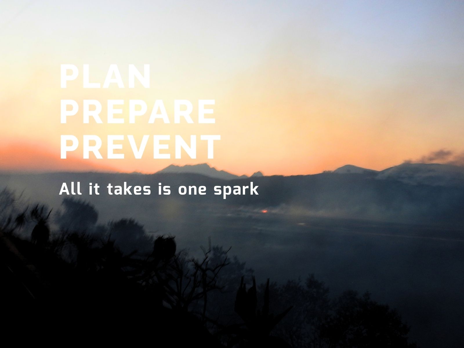 Plan Prepare Prevent - Fire Prevention in the Garden Route