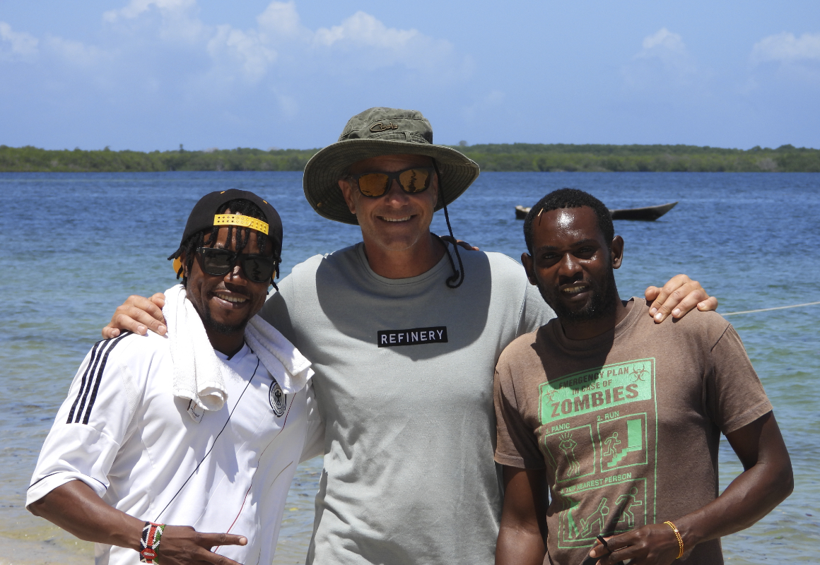 Peter Pharoah enjoys meeting and working with the locals he meets on his travels