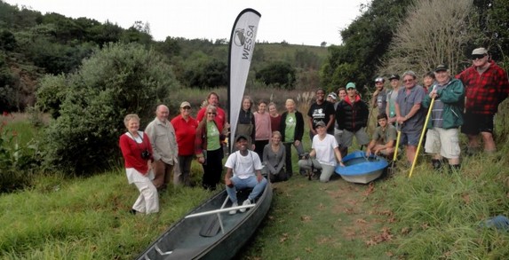 WESSA Eden - Kat River Cleanup with NMMU Students