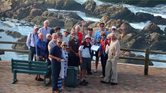 WESSA Eden - Victoria Bay - learning more about the coastal geology of the Garden Route