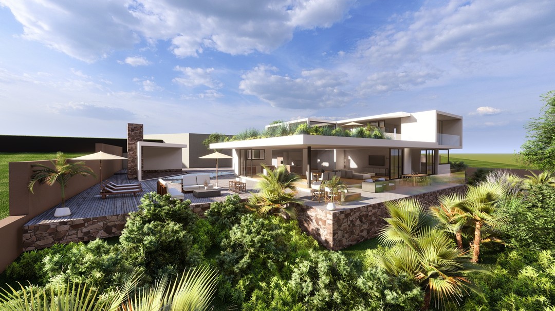 Concept Home - Architect Eddie da Silva experimenting with lines, colour and style