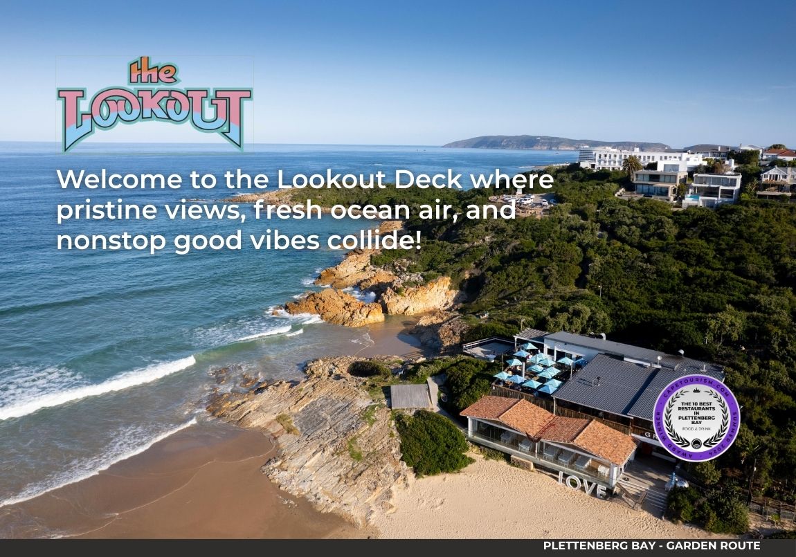 The Lookout Deck - Plett's number one Bucket List destination